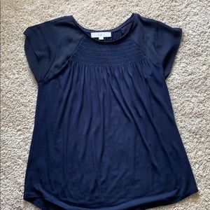 Loft blue shirt . Never worn . No tags